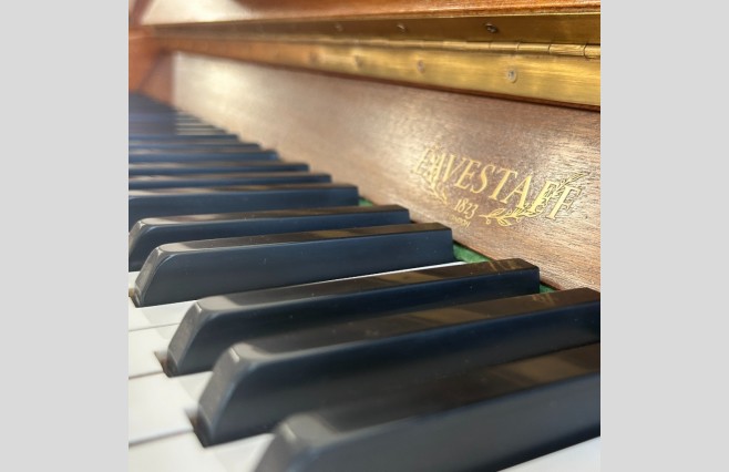 Eavestaff Satin Mahogany Upright Piano, Used - All Inclusive Premium Package (SN:176521) - Image 9